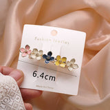 SWEET FLOWER SIDE CLIP SPRING CLIP HAIRPIN_CWAHA4698