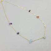 NATURAL CRYSTAL COLORED NECKLACE_CWAJE1059
