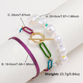 FASHIONABLE TASSEL EARRINGS AND STACKING BRACELETS_CWAJE2932