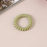 Cwaha1379_Simple Frosted Phone Cord Hair Tie