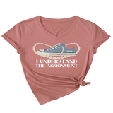 Womens Casual Tee Assignment Graphic Print