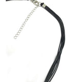 BOHEMIAN MULTI LAYERED WOODEN BEADS NECKLACE_CWMM4560