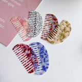 RETRO COLORFUL SPOTTED PATTERN COMB_CWMM1089