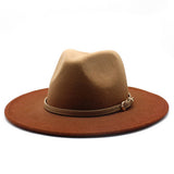 FASHION GRADIENT JAZZ FEDORA_CWAH0806