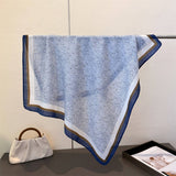 Fresh Herringbone Textured Satin Scarf_Cwasc03314