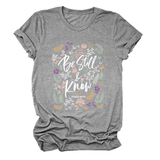 Womens Faith Tee, Be Still And Know_Cwtts1480