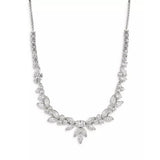 Zirconia Val Round Pendant Necklace_Cwmm5305