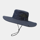 Unisex Outdoor Sun Hat Quick Dry Breathable_Cwah3821