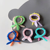 NEW COLOR MATCHING BOW HAIR RING HAIR ROPE_CWAHA1851