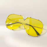 METAL FRAME ONE PIECE LENSES SUNGLASSES_CWASG0370