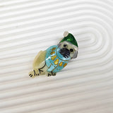 Cartoon Corgi Hair Claw Clip, Acetate Material_Cwaha6433