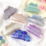 ELEGANT CLOUD ACRYLIC HAIR CLAW CHIC PONYTAIL CLIP_CWAHA1593