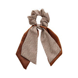 Women Floral Large Intestine Hair Tie_Cwaha0840