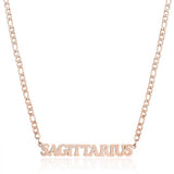 SIMPLE TWELVE ZODIAC STAINLESS STEEL GOLD NECKLACE_CWMM2726