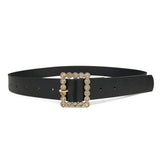 NEW FASHION WOMENS DIAMOND PIN BUCKLE BELT_CWABE0702