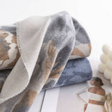 BOHO ROSE PRINT SCARF VINTAGE SOFT WRAP_CWASC0438