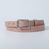 Women New Retro Stone Pattern Belt_Cwabe0366