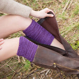 LEGGINGS MIXED COLOR STRIPED YOGA WARM SOCKS_CWMS0763