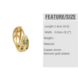FASHIONABLE AND MINIMALIST GOLD PLATED EARRINGS_CWAJE1024
