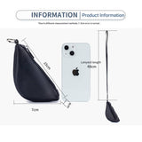 PORTABLE LEATHER WRIST NECK WALLET STYLISH_CUAB00382