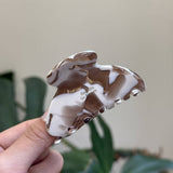 FLORAL ACETATE YUANBAO HAIR CLAW CUTE DAILY CLIP_CWAHA2160