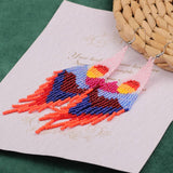 FASHIONABLE BOHEMIAN HAND WOVEN TASSEL EARRINGS_CWAJE4000