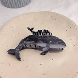 Sea Shell & Lobster Hair Claw, Ocean Animal Clip_Cwaha07131