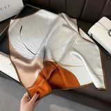 SILK SQUARE SCARF ELEGANT MULBERRY WRAP_CWASC0547