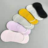 MESH SOLID NO SHOW SOCKS FOR BREATHABLE SUMMER_CWMS068