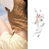 ELEGANT FLORAL ARM TATTOOS WATERPROOF LONG LASTING_CWMM8263