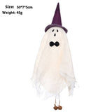 HANGING WHITE WITCH GHOST HALLOWEEN PROP_CWMM9876