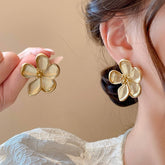 FLOWER TEMPERAMENT FASHION EARRINGS_CWASC1332
