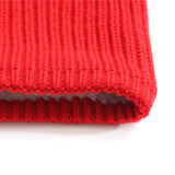 SOLID COLOR EMBROIDERED LETTERS SIMPLE NECK GAITER_CWASC1040