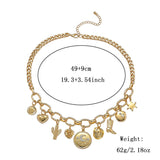 FASHION ORIGINAL DESIGN MULTI PENDANT NECKLACE_CWAJE2830