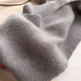 Cozy Knit Pom Pom Scarf Warm Winter Wrap_Cwasc03459