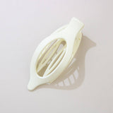 Glossy Matte Oval Hair Clip-Large Duckbill Style_Cwaha07479