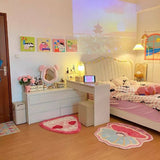 CUTE CREAMY DOPAMINE RUG BEDROOM FLOOR MAT_CWMM7516