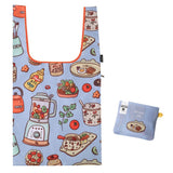 FOLDING DOUBLE SHOPPING BAG LARGE HANDBAG_CWAB1818