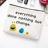 SIMPLE TOILETRIES PRINTED COSMETIC BAG_CWAB1785