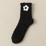 AUTUMN AND WINTER FLOWER CUTE WARM SLEEPING SOCKS_CWMS1072