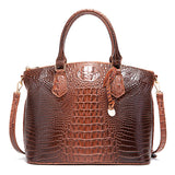 FASHION CROCODILE DESIGN HANDBAG SHELL BAG_CWAB0570