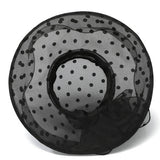 FOLDABLE LARGE BRIM FLOWER SUN HAT_CWAH1493