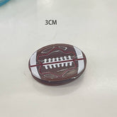 BASKETBALL SOCCER FOOTBALL TENNIS SPORTS HAIR CLAW CLIPS