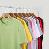 170G SLIM FIT COTTON CREWNECK TEE UNISEX BASIC SHIRT