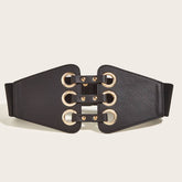 RETRO RIVET HOLLOW WIDE GIRDLE BELT_CWABE0446