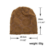 Lace Flower Double Top Hat Pile Pile Hat