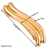 GEOMETRIC HEART METAL SPRING HAIR CLIP FOR WOMEN_CWAHA6241