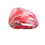 Wide Printed Sports Headband For Yoga Workouts_Cwmm7949