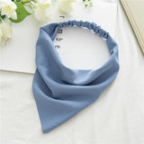 SOLID COLOR TRIANGULAR SCARF HAIR ACCESSORIES_CWAHA4150