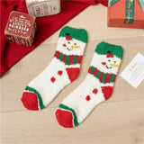 CHRISTMAS SOFT PLUSH SOCKS_CWMS0624